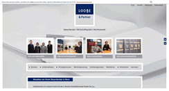 Desktop Screenshot of loose-partner.de